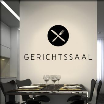 Gerichtssaal 80x40 cm