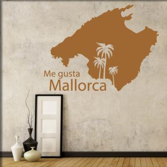Mallorca Insel 80x60 cm