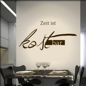 Zeit ist kostbar 120x60 cm