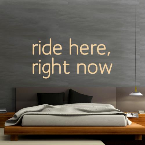 ride here 